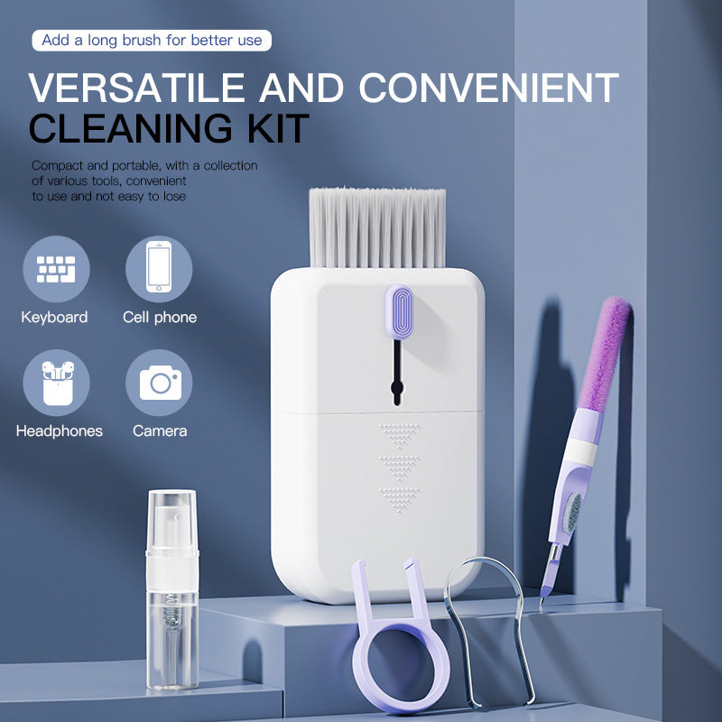 Portable 11 In 1 Multifunctional Cleaning Kit With Storage Box