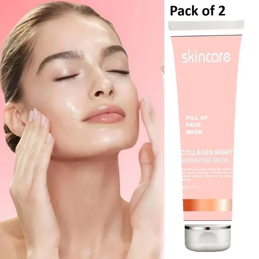 Collagen Night Wrapping Peel Off Mask (Pack of 2)